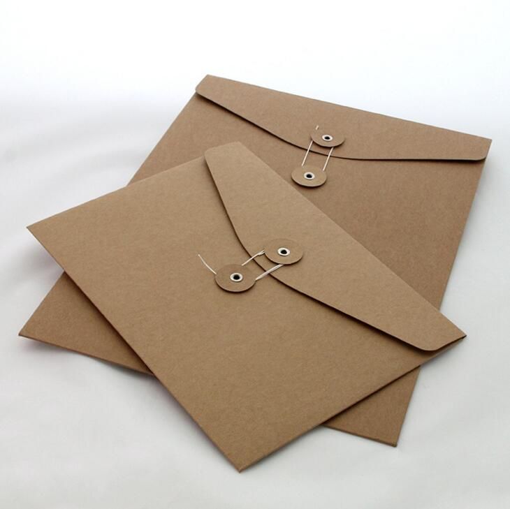 A4 Size Cardboard Paper File Security Kraft Paper Bag Envelope With Lock String Ring Buy A4 EnvelopeFile Security Paper EnvelopeKraft Paper Envelope Product On Alibaba Com