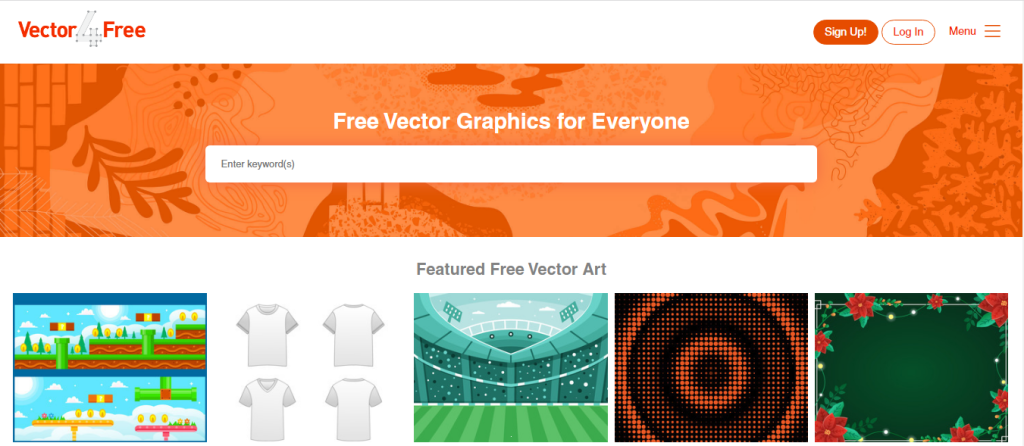 Những trang web cung cấp vector miễn phí cho dân thiết kế Image 1 1024x446