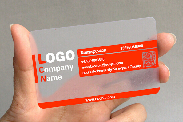 in thẻ nhựa name card